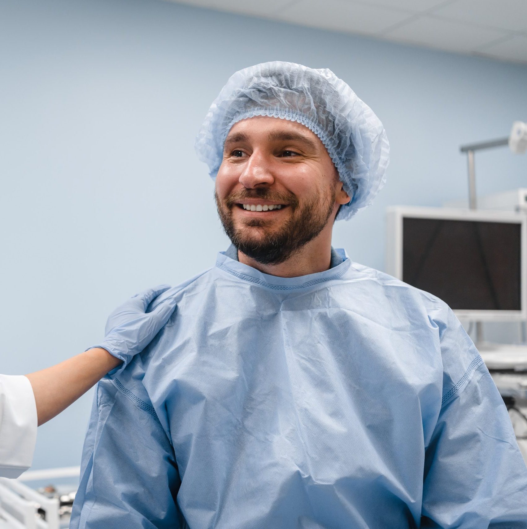 Пацієнт перед обстеженням