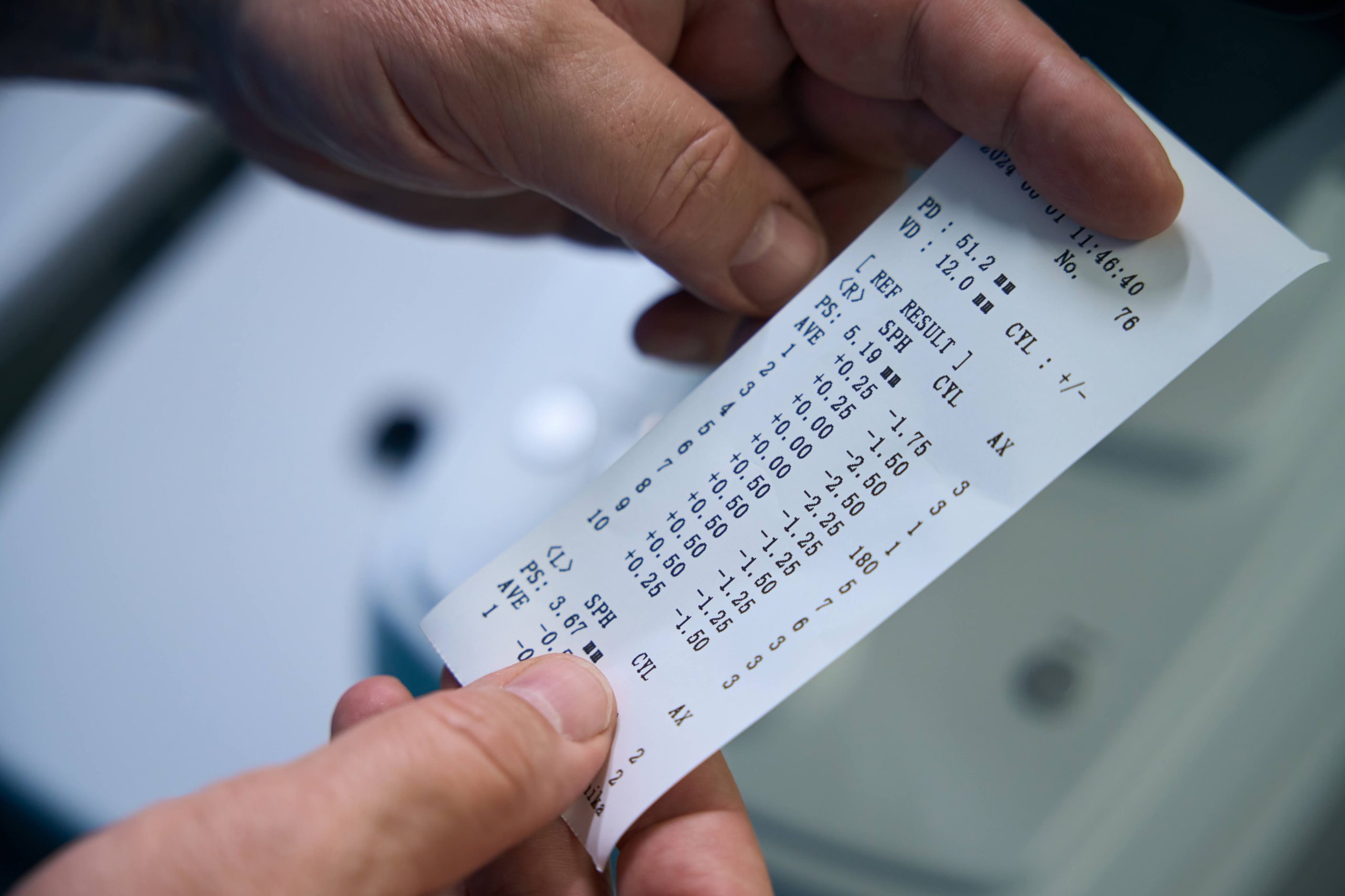 результати діагностики зору