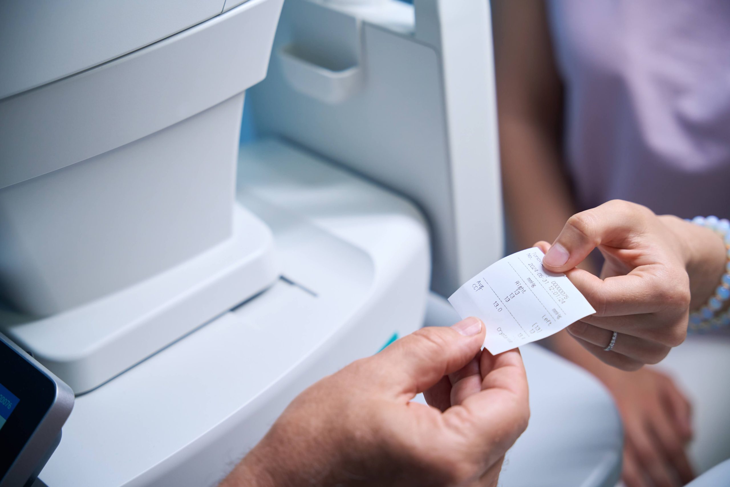 результати діагностики зору