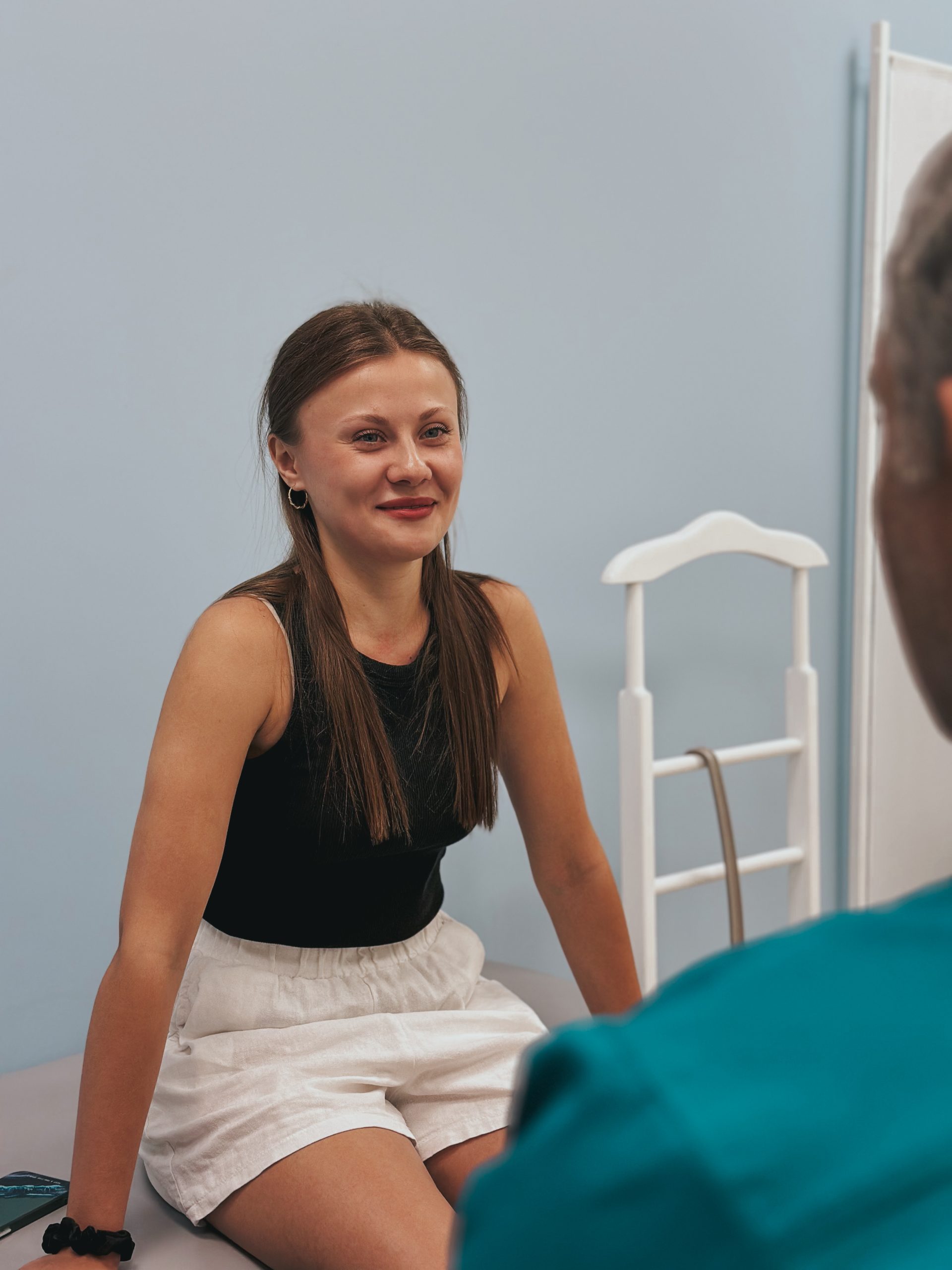 Пацієнт на прийомі у лікаря