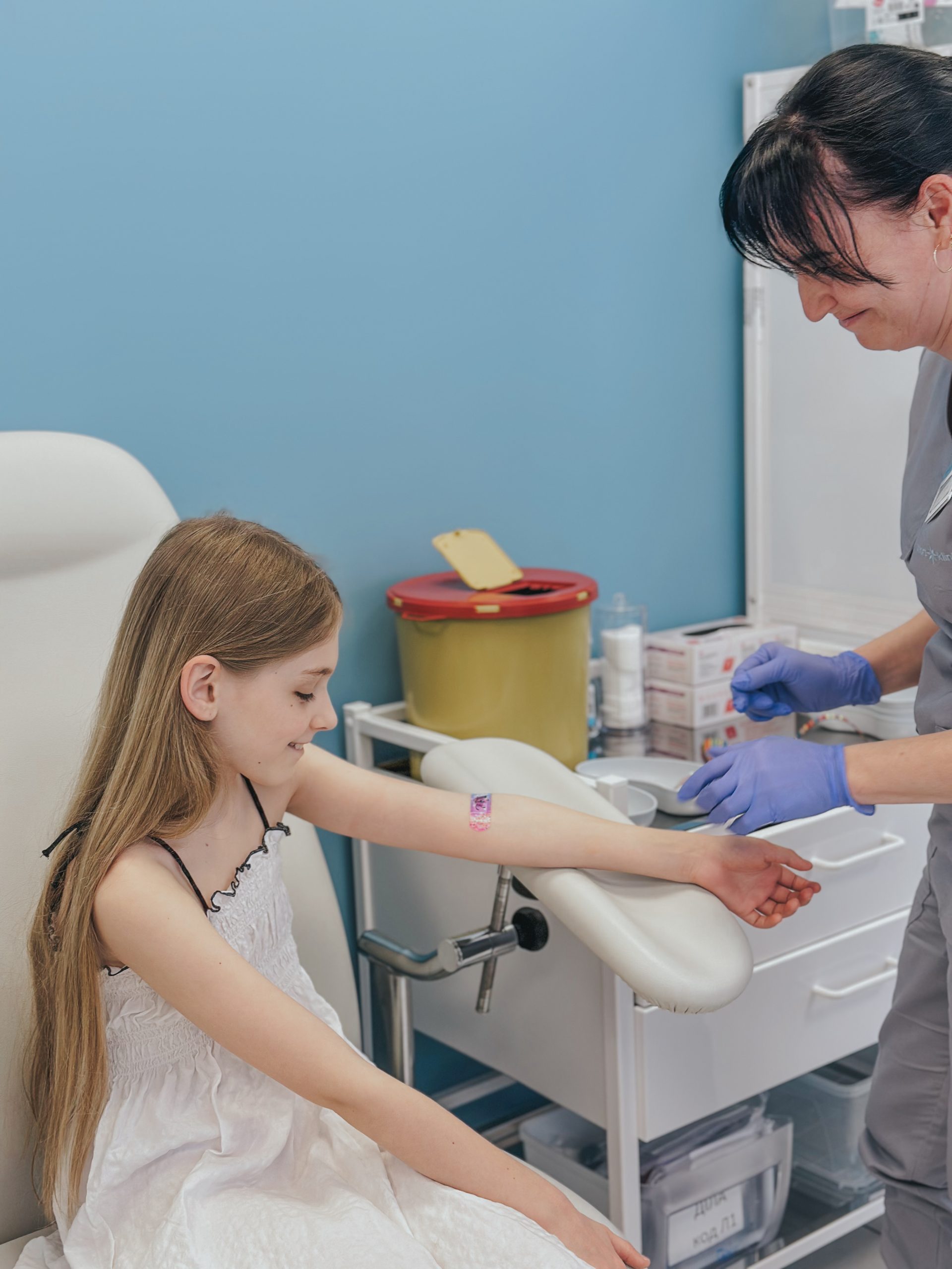 Забір аналізів у дитини